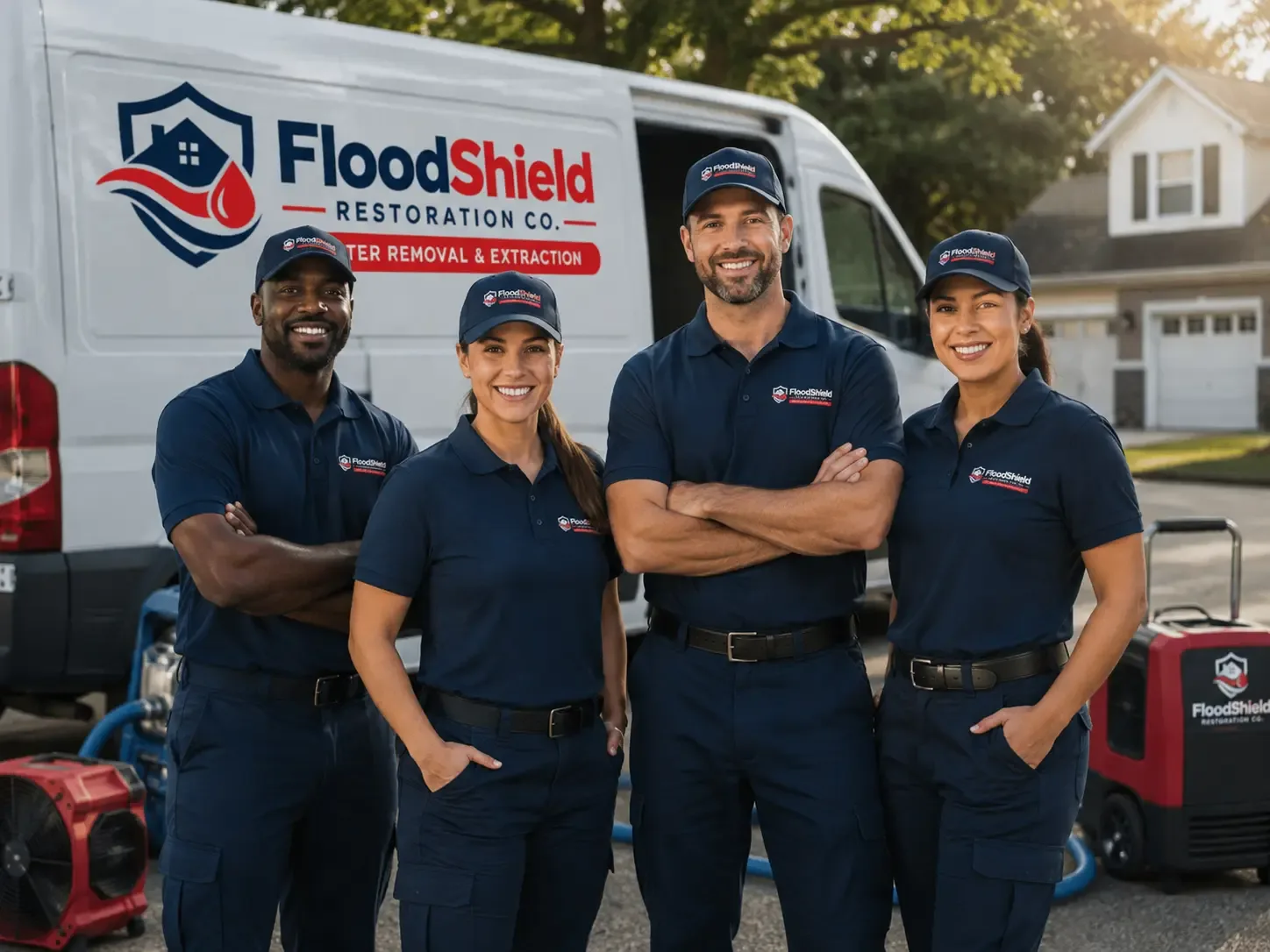Flood Damage Restoration company in Crossville, IL